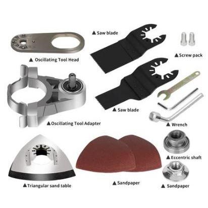 Adaptor Oskilasi Komplit Multiguna ( Adaptor Gerinda Oskilasi/Adapter Gerinda Oskilasi Tool Multi