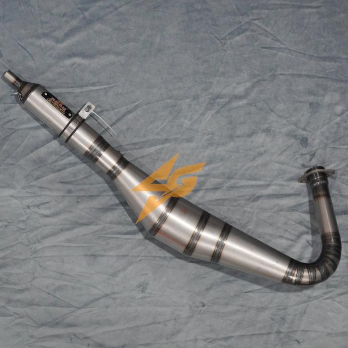 Knalpot Ahau Rx King Rxk Telo Plat Besi