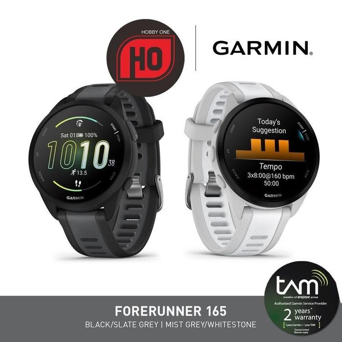 Garmin Forerunner 165 - GPS Running Watch Heart Rate Monitor Smartwatch *
