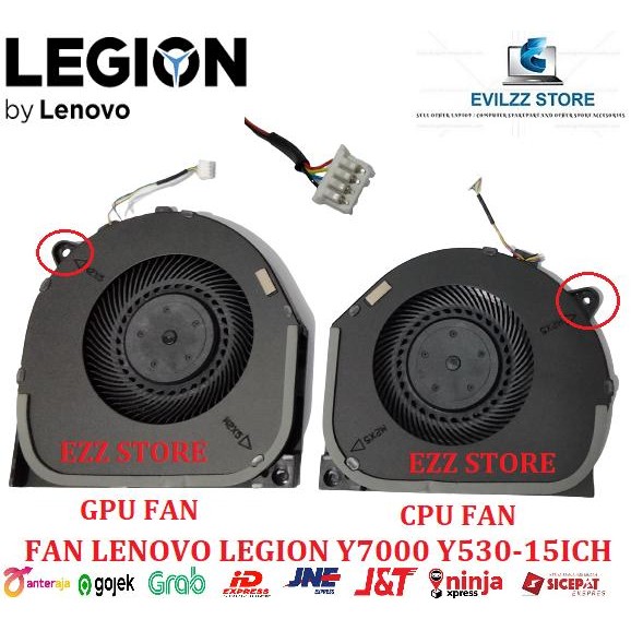 FAN KIPAS LENOVO LEGION Y7000 Y530 Y530-15ICH-1060 Y530-15ICH 4 KABEL