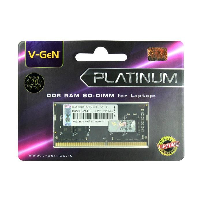V-GeN RAM SODimm DDR4 8GB 17000 PLATINUM-Memory RAM LAPTOP VGEN