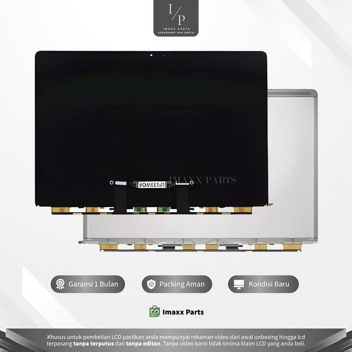 LCD Only MacBook Air M1 A2337 Tahun 2020 TrueTone ON Layar Laptop Screen