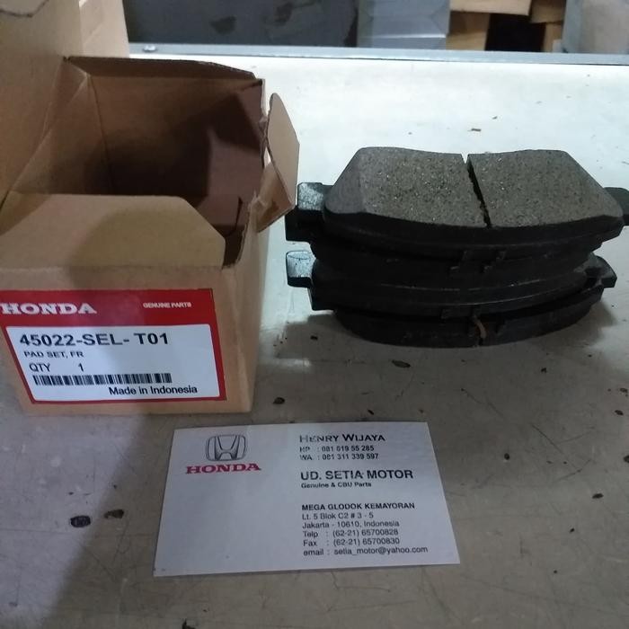Brake Pad Kampas Rem Depan Honda Jazz Gd 2004-2007, City 2004-2007 Ori