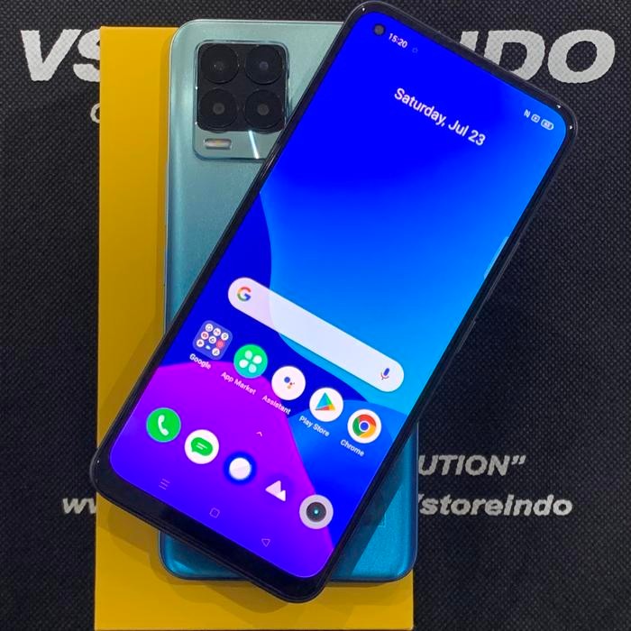 Realme 8 Pro 8/128 GB Ex Resmi Realme Indonesia Second Bekas Seken