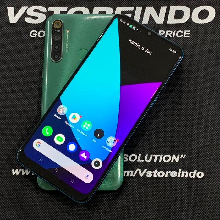 Realme 5i 4/64 GB Ex Resmi Realme Indonesia Second Bekas Seken Ori