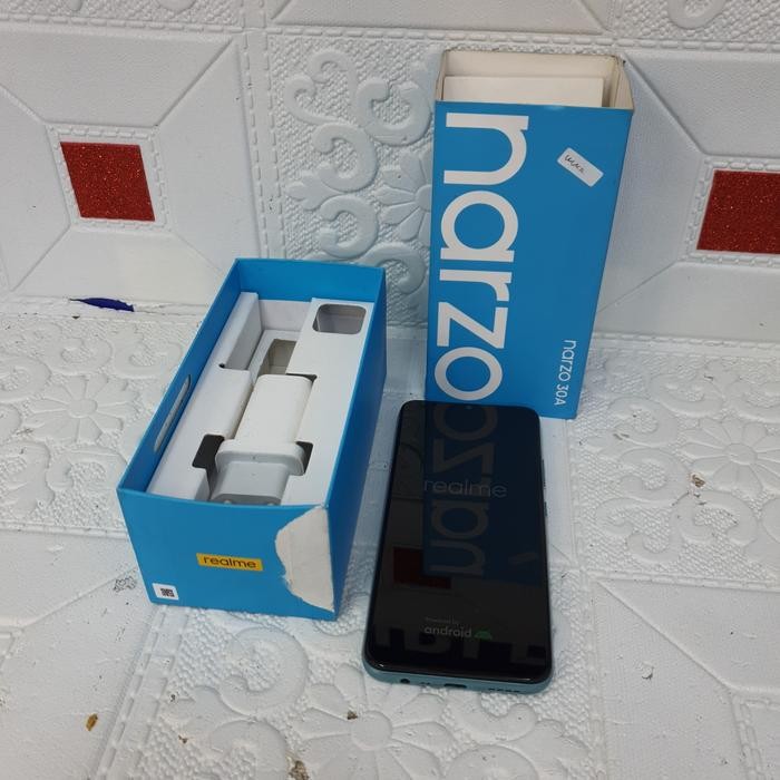 realme Narzo 30a 4/64GB fullset mulus - second