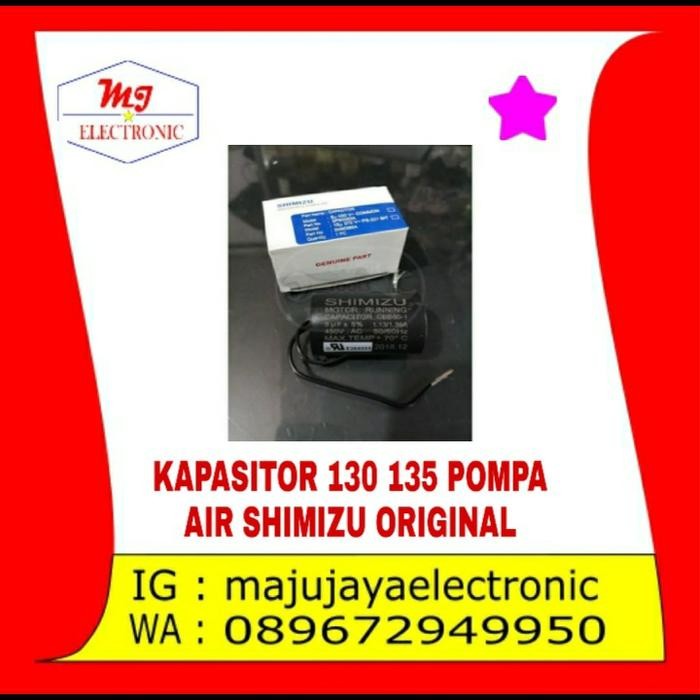 KAPASITOR CAPASITOR POMPA AIR SHIMIZU TIPE PS130 135 128 ORIGINAL