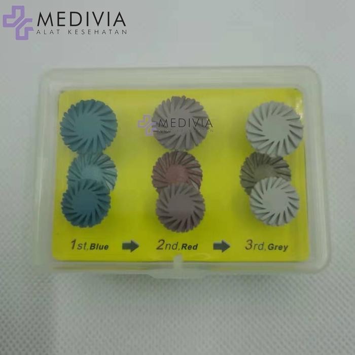 DENTAL BUR DIACOMP SOFLEX TWIST/ ALAT POLES GIGI EVE