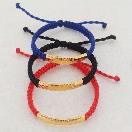 FAVORITE Gelang Tali Plat Blink Gelang Plat Xuping Gelang Tali Serut
