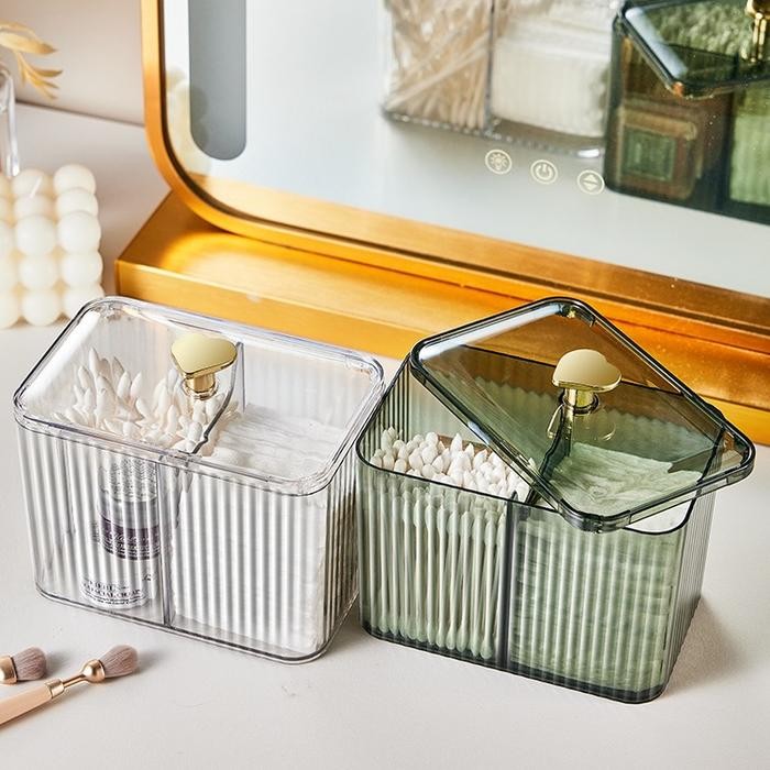 

Kotak Penyimpanan Cotton Bud 2in1 . B