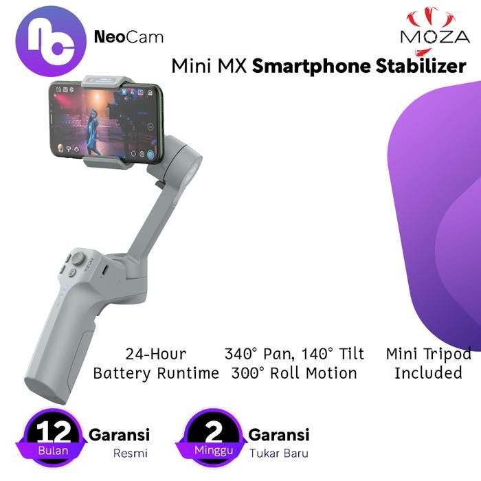Moza Mini Mx 2 Handheld Gimbal Stabilizer For Smartphone