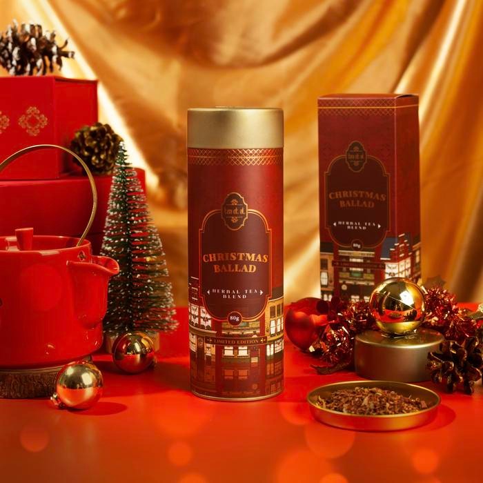 

Gold Tin Christmas Ballad