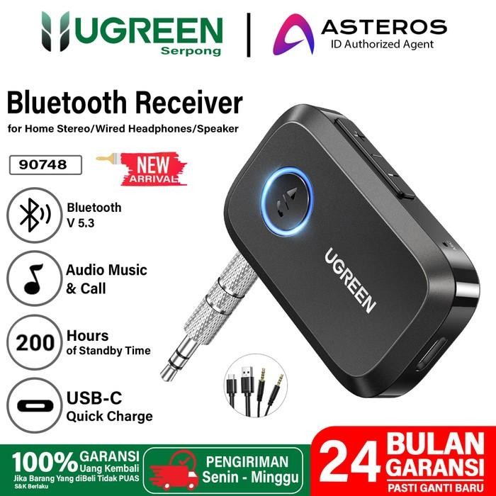 Ugreen Bluetooth Receiver 5.0 Aptx Low Latency Aac Sbc Audio Receiver