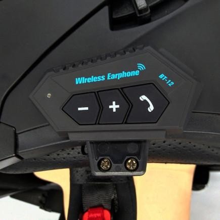 BT12 HEADSET BLUETOOTH HELM BT12 WIRELESS ALTERNATIF INTERCOM ORIGINAL