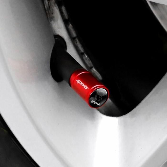 Tutup Pentil Ban Mobil Variasi Sport Mobil Full CNC Isi 4Pcs