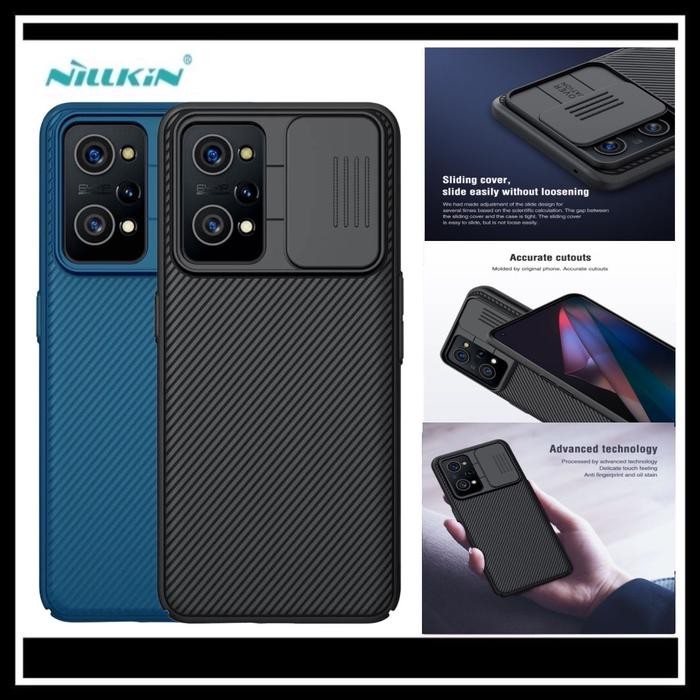 Realme GT Neo 3T Nillkin Camshield Original Case Hard Casing Cover Hardcase