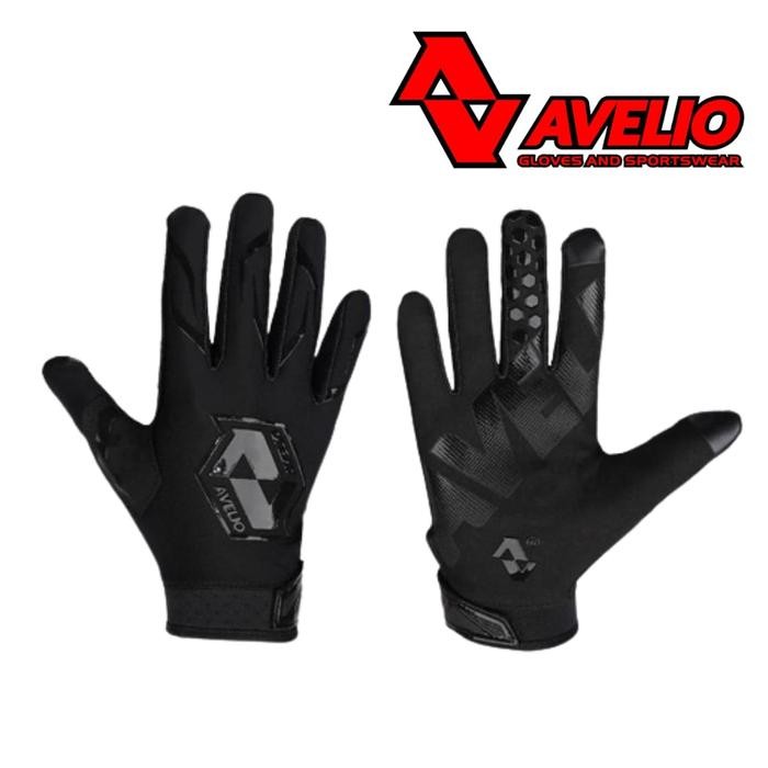 Sarung Tangan Sepeda Avelio Phoenix Hitam Motor Roadbike MTB