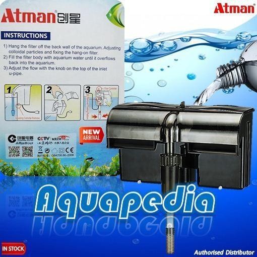Atman HF-0800 Filter Gantung Aquarium Hang-on Filter