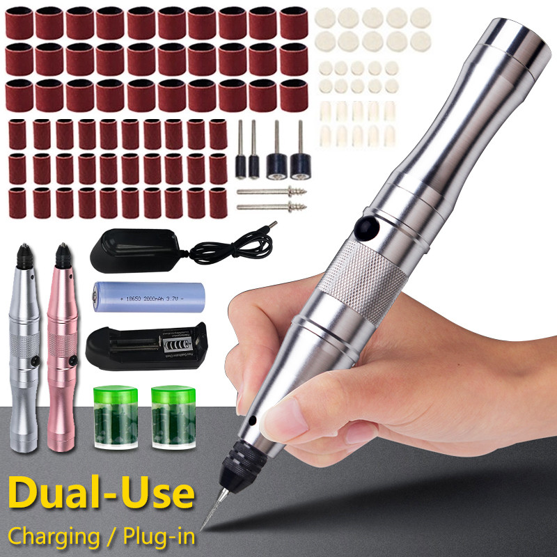 Dutoofree Carving Tools Electric Cordless Drill Mini Drill Electric