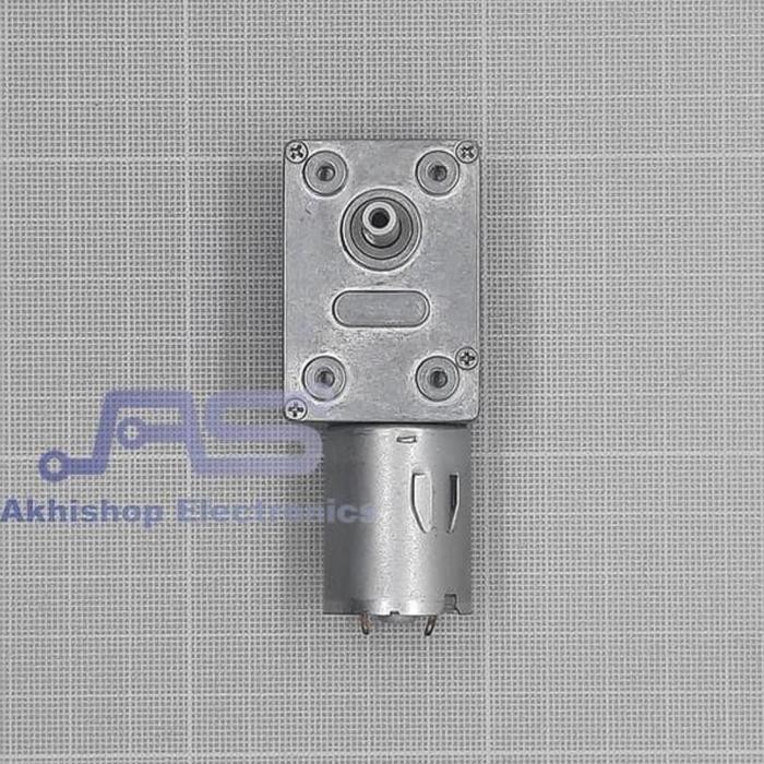 WORM GEAR MOTOR DC GW4632-370 12V 150RPM