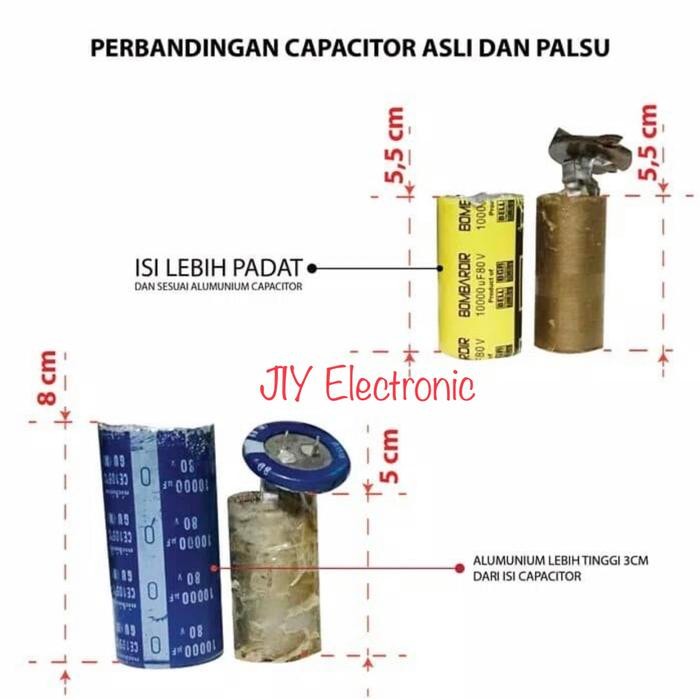 Elco 10000uf 80v Bombardir Original / Kapasitor 10000uf 80v (2 pcs)