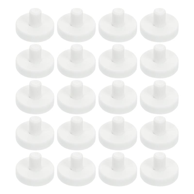 60Pcs Aquarium Coral Support Stand T-Shaped Coral Frag Rack Aquarium Coral Branch Base Ceramic Coral