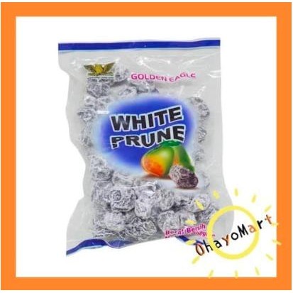 

Golden eagle White Prune / Manisan Buah Prune Putih/ Prune candy 500gr