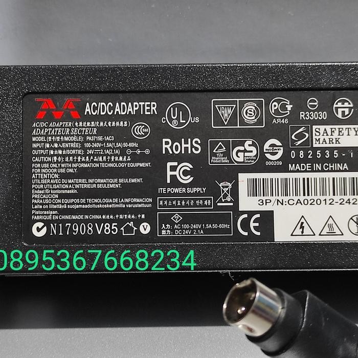 Adaptor 24V 2.5A Adaptor Printer Epson