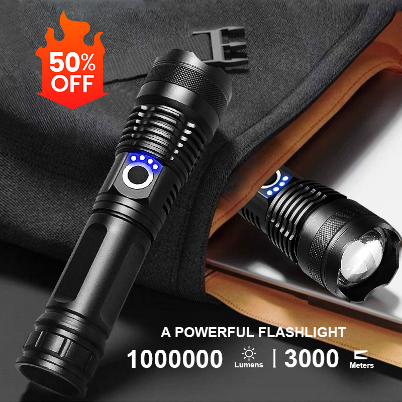Super Xhp360 Led Flashlight 18650 Usb Rechargeable High Power Tactical Flashlights Xhp70 Powerful