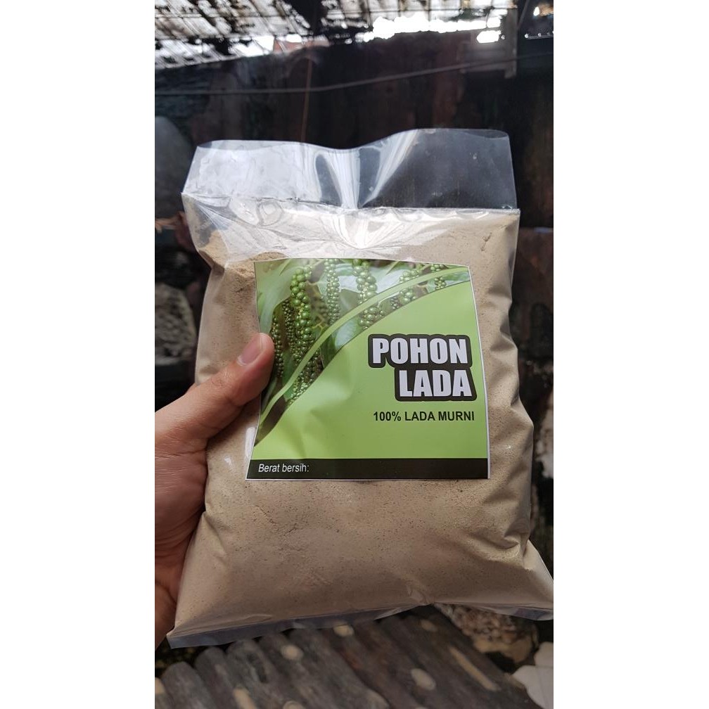 

New Lada Putih Bangka Premium 100 gram sudah digiling