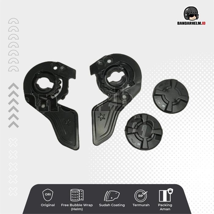 (Allthebest) PAKET KOMPLIT SEPASANG Rachet + Kuncian Helm ZEUS 811 / ZEUS 813