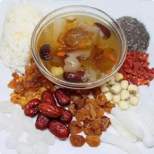 

PEACH GUM Dessert PAKET KOMPLIT Herbal Tao Jiao