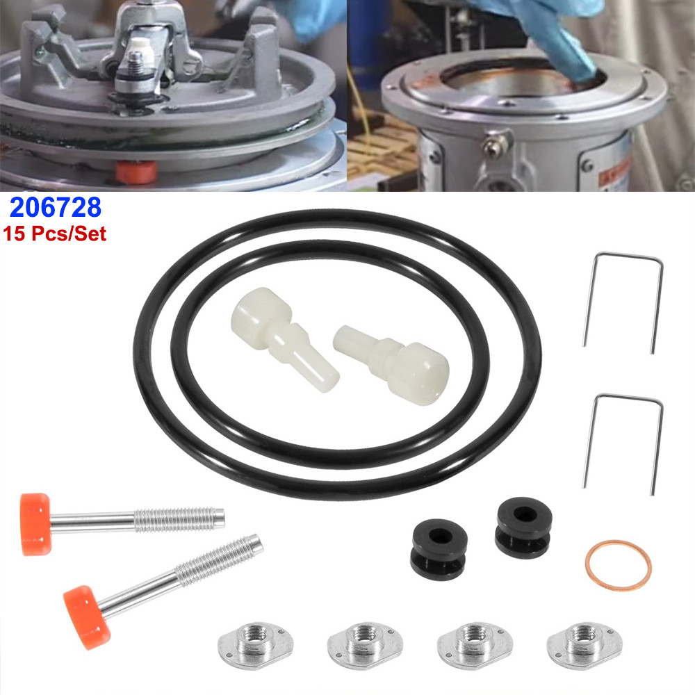 BARU for Graco 206728 Repair Kit for Fire-Ball & Monark Air Motors Repair Replaces for Graco 206-728