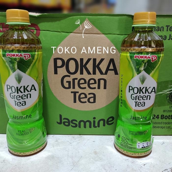 

Pokka Green Tea Jasmine Daun Teh Hijau Botol 450 Ml- 1 Dus (24 Botol) Bes Seller