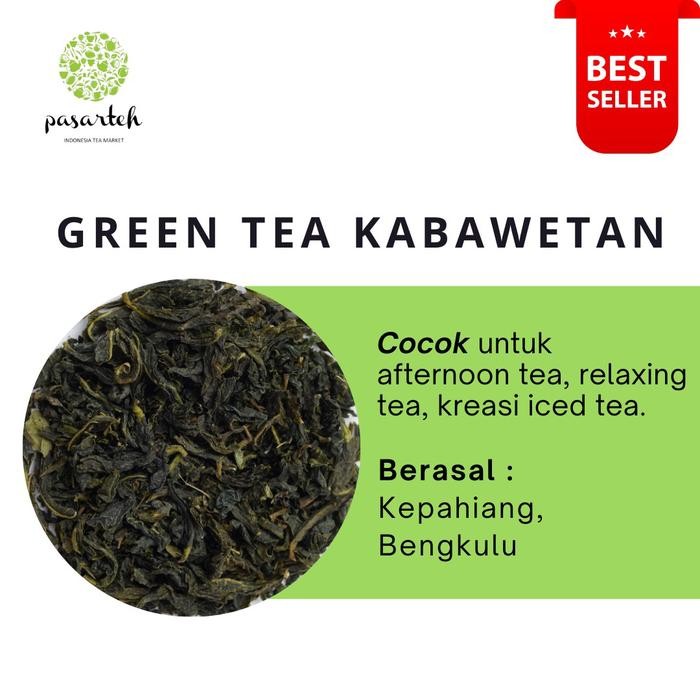 

[ Pasarteh ] Green Tea Kabawetan Teh Hijau Premium I Teh Hijau Termurah