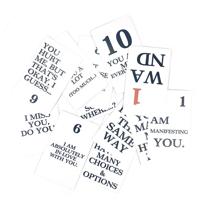 

1Pcs The Hermit Tarot Messages Oracle Card Prophecy Divination Deck Family Party Board Game Fortune