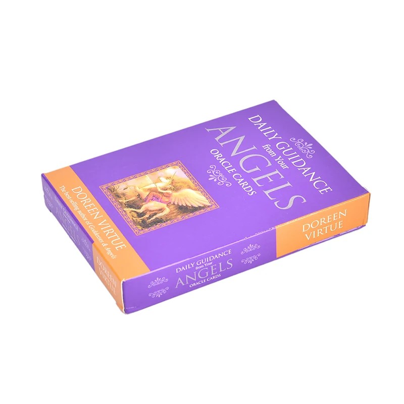 

1Pcs Deck Tarot Tarot Cards Daily Guidance Angel Oracle Card Deck Table Game Playing Cards Board