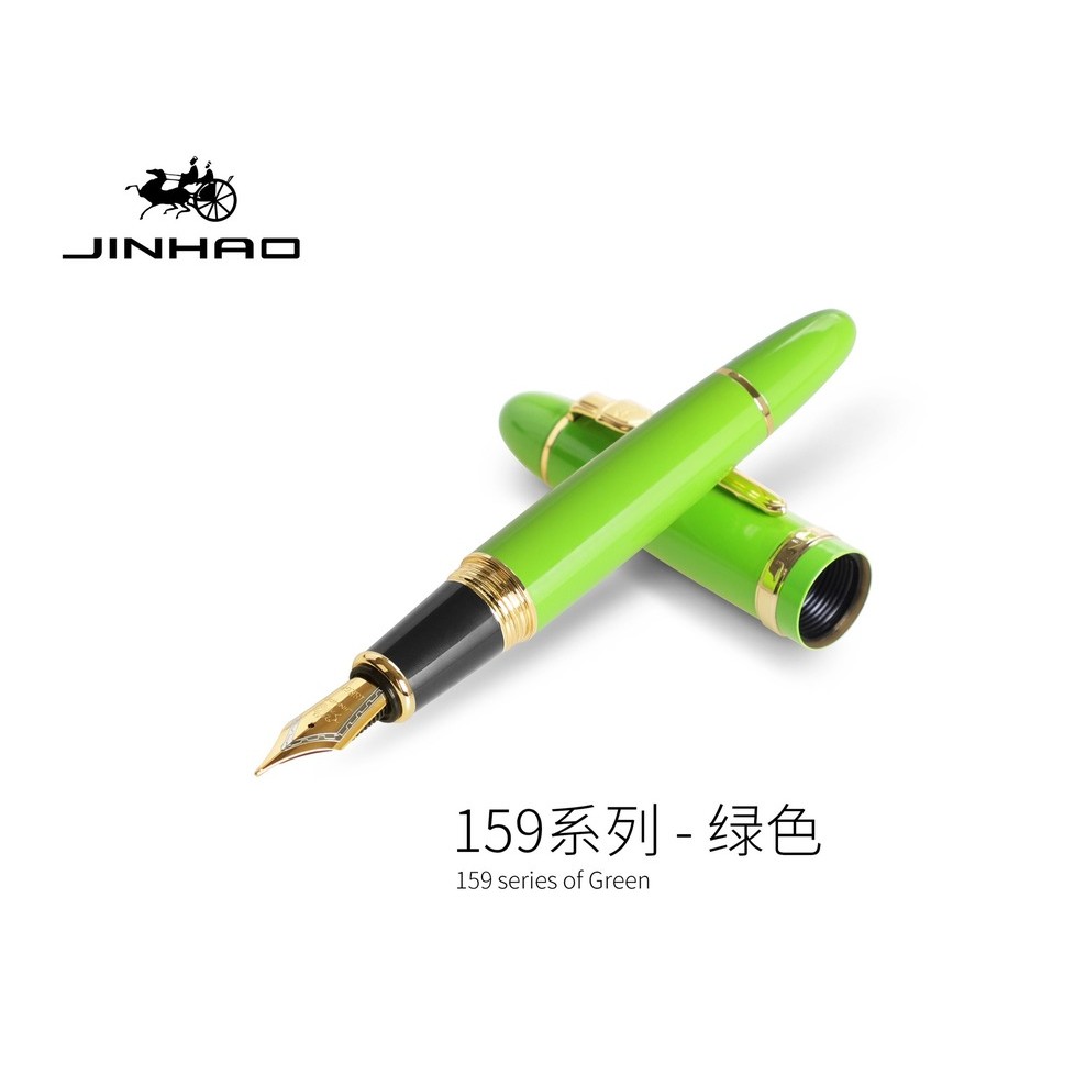

Jinhao 159 Fountain Pen Ink High Quality Fountain pens Nib 0.5mm Calligraphy Pen Vulpen Boligrafos