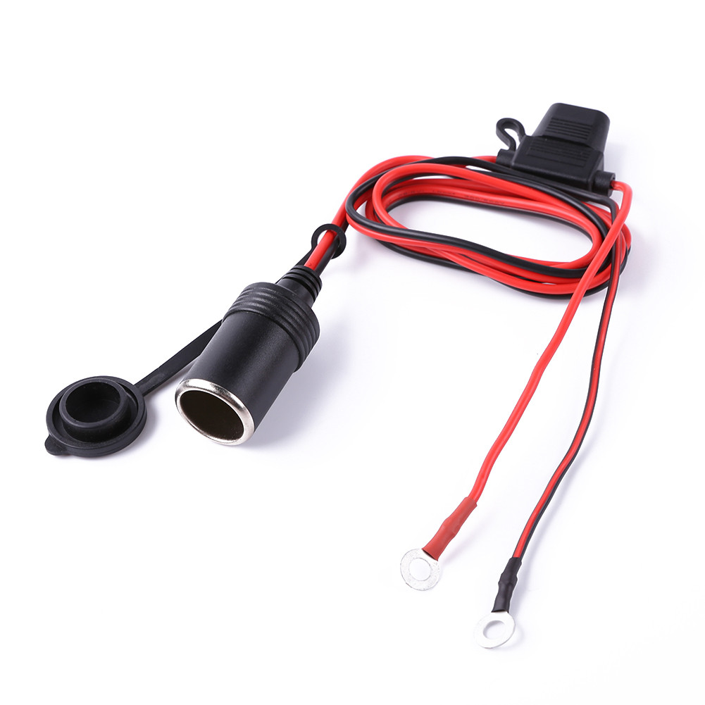 

12-24V Car Cigarette Lighter Power Socket Outlet Plug For Motorcycle Truck Waterproof Socket