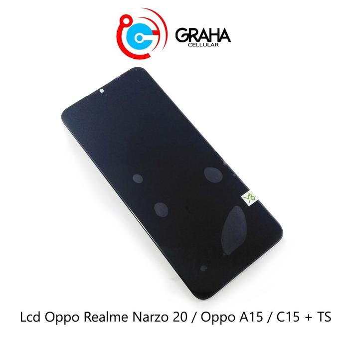 LCD TOUCHSCREEN REALME NARZO 20 - OPPO A15 LCD TS KOMPLIT