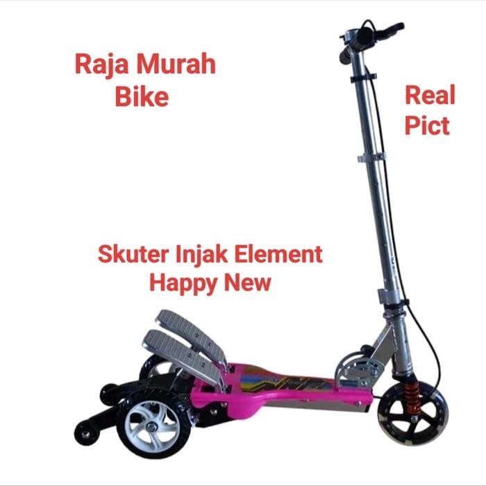 Skuter Hp Skuter Injak Happy New Musik Lampu Roda Lampu Skuter Element