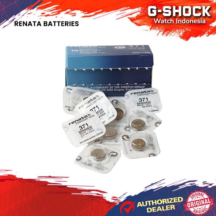 (Allthebest) Baterai Renata 371 SR920SW SR920 SR 920 SW Batre SR920 Battery Ori
