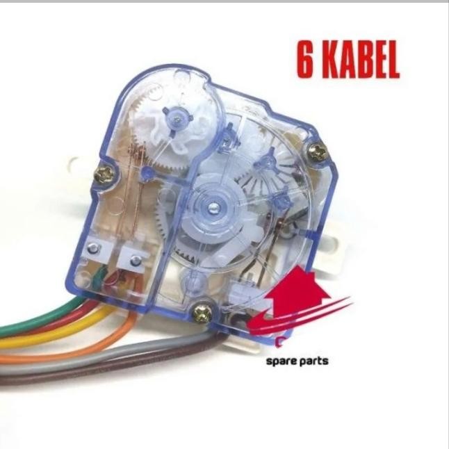 Allthebest timer mesin cuci denpoo 6 kabel 7 kabel
