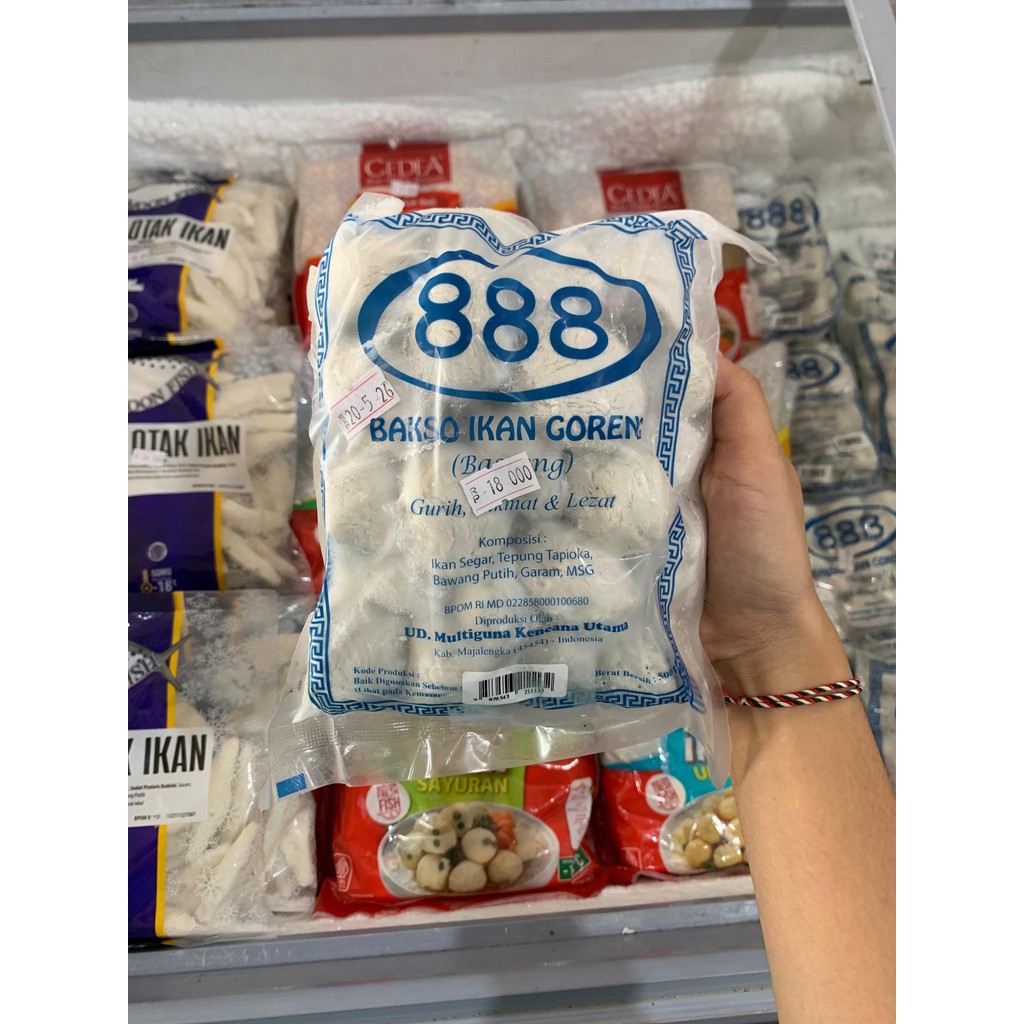 

Bakso Ikan Goreng 888 500g – Frozen Food Siap Goreng & Lezat