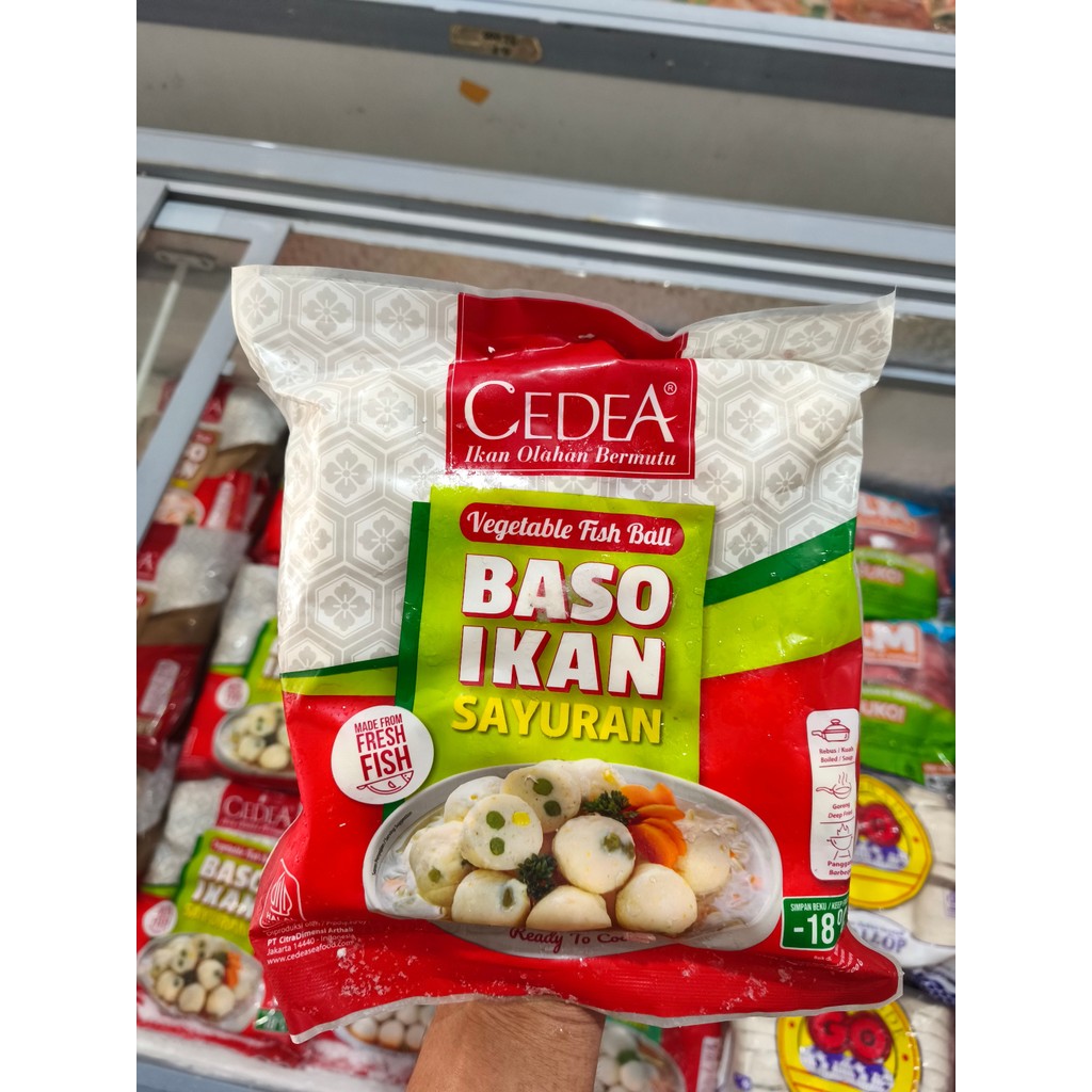 

CEDEA VEGETABLE FISH BALL 500G
