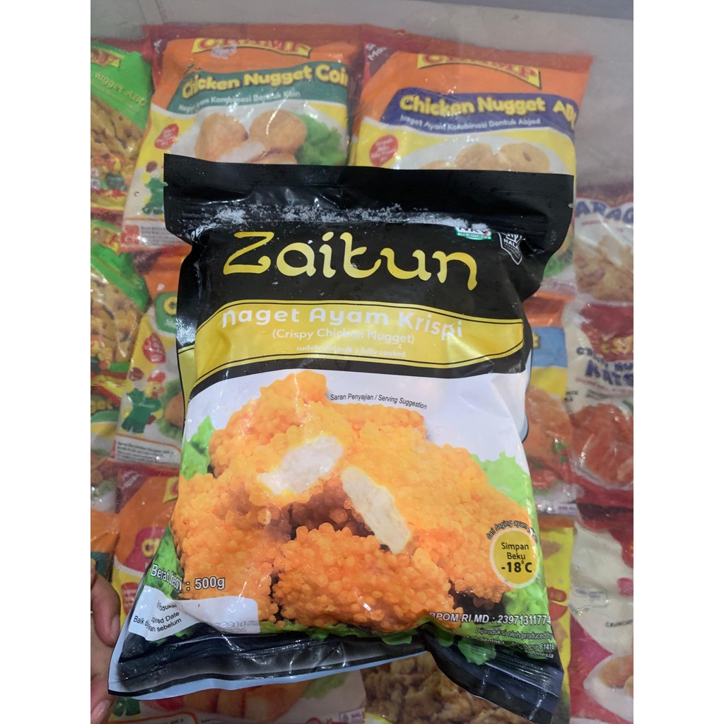 

ZAITUN CRISPY CHICKEN NUGGET 500G