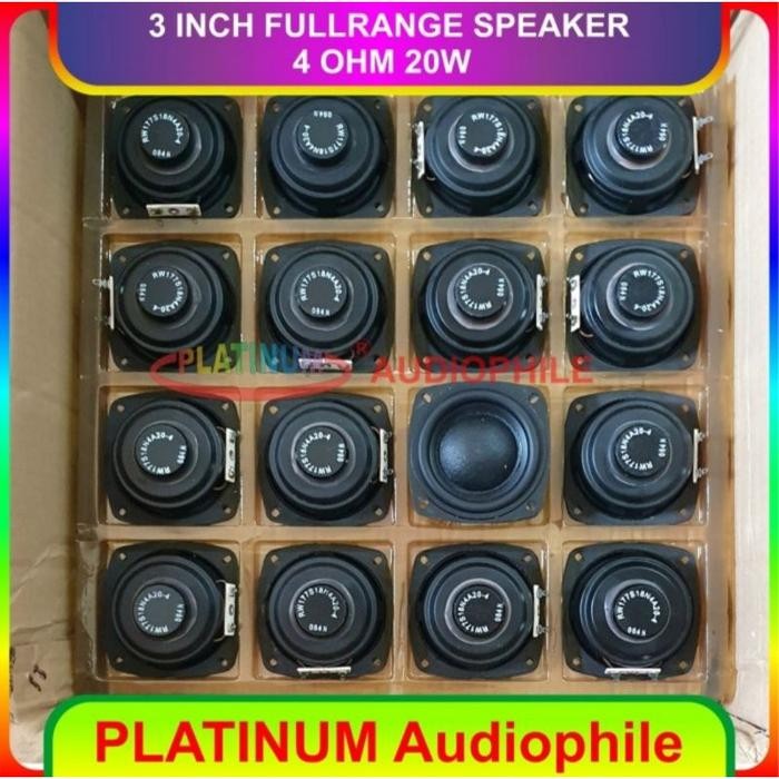(Allthebest) Speaker Full Range 3" Neodymium 3 inch Fullrange