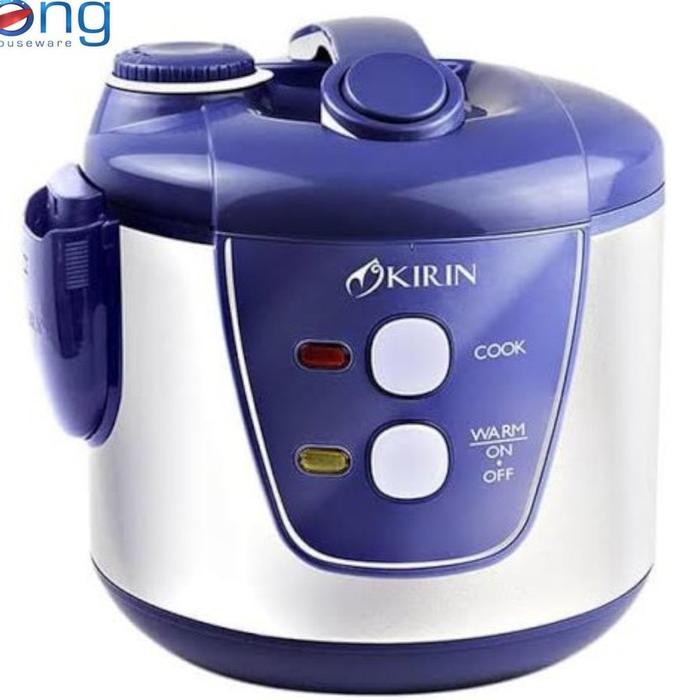 (Allthebest) Magic Com Panci Stainless/Rice Cooker 2 Liter Kirin KRC389