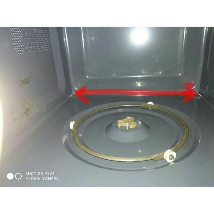 (Allthebest) Piring Microwave Glass Tray Electrolux Diameter 25,5 cm