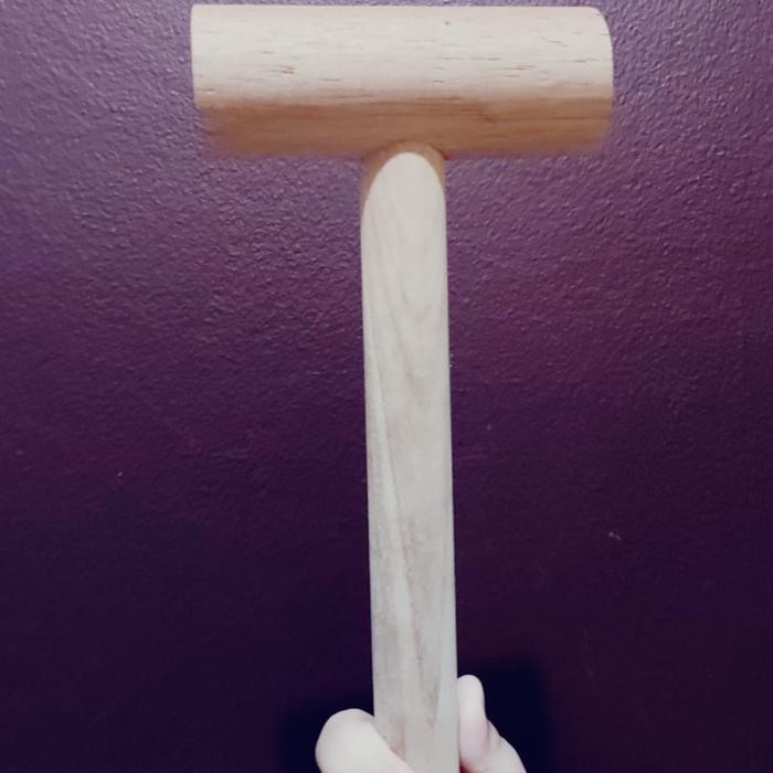 New Palu ecoprint/palu kayu/palu pinata/Palu Kayu Ecoprint Pounding